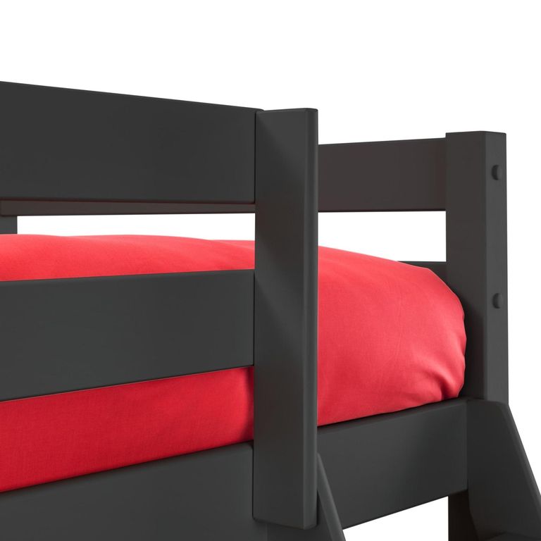 Merlin Triple Sleeper Bunk Bed - Dark Grey