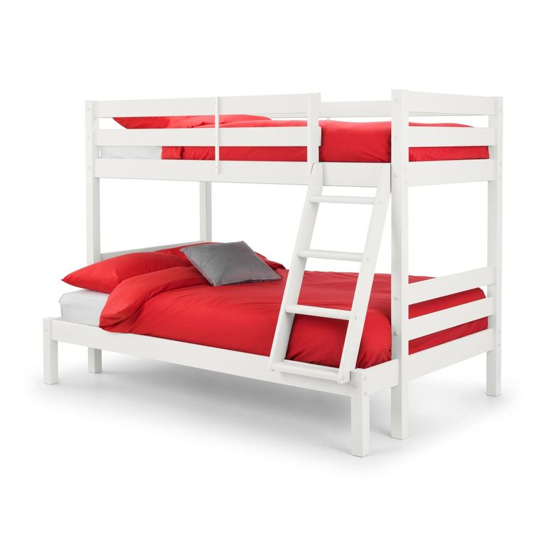 Merlin Triple Sleeper Bunk Bed - White