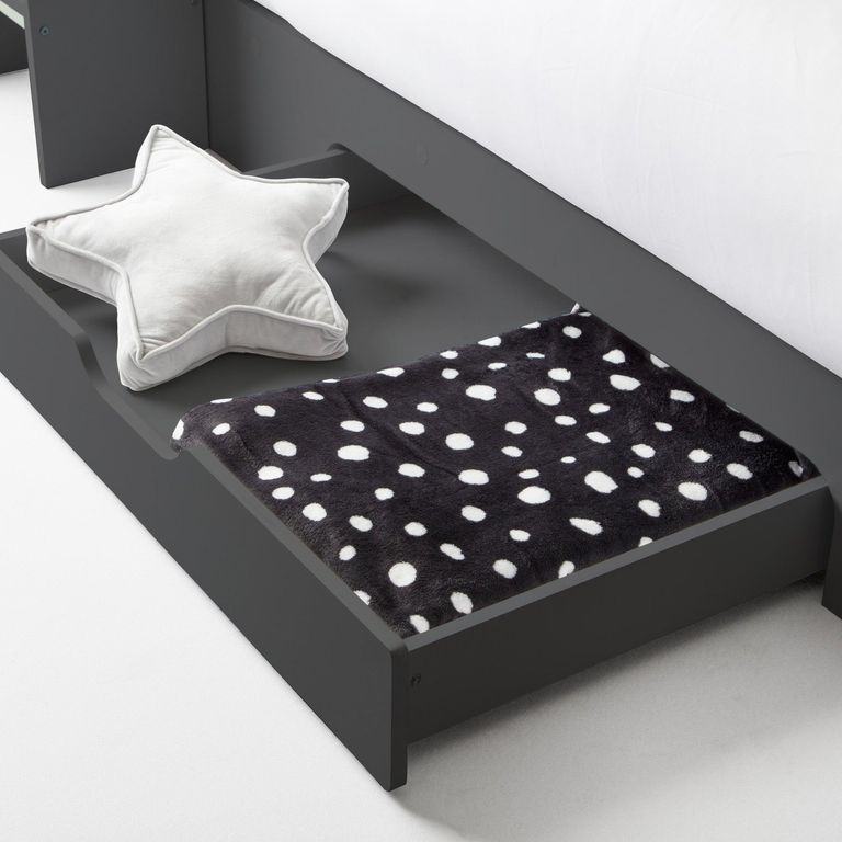 Orion Triple Sleeper Bed - Dark Grey