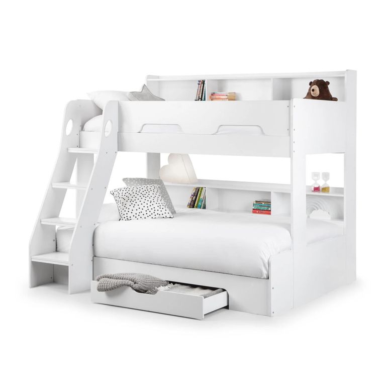 Orion Triple Sleeper Bed - White