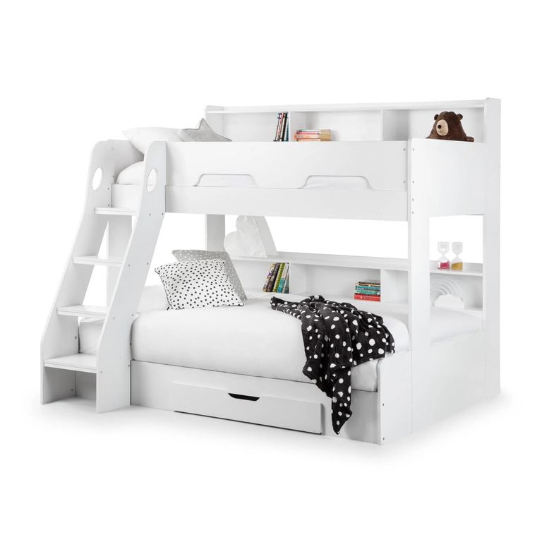 Orion Triple Sleeper Bed - White