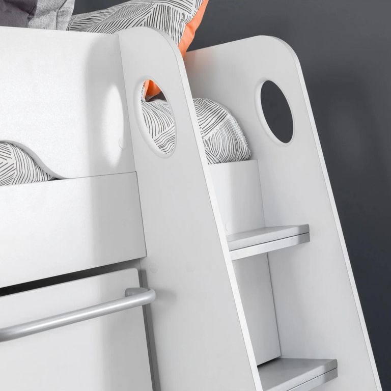 Pegasus Highsleeper Bed - White