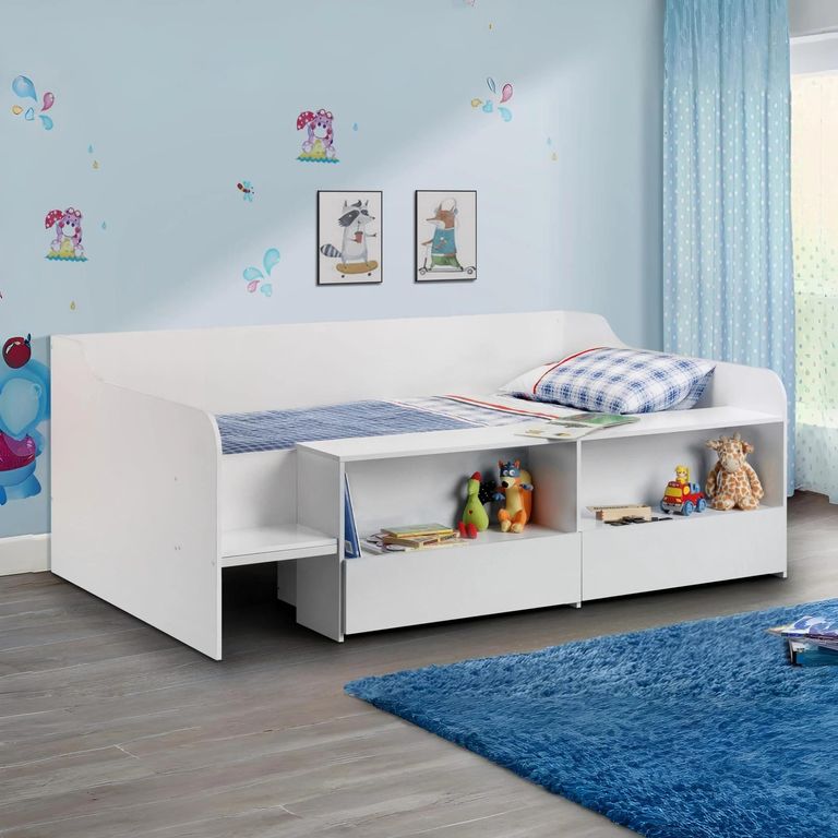 Stella Low Sleeper Bed - White