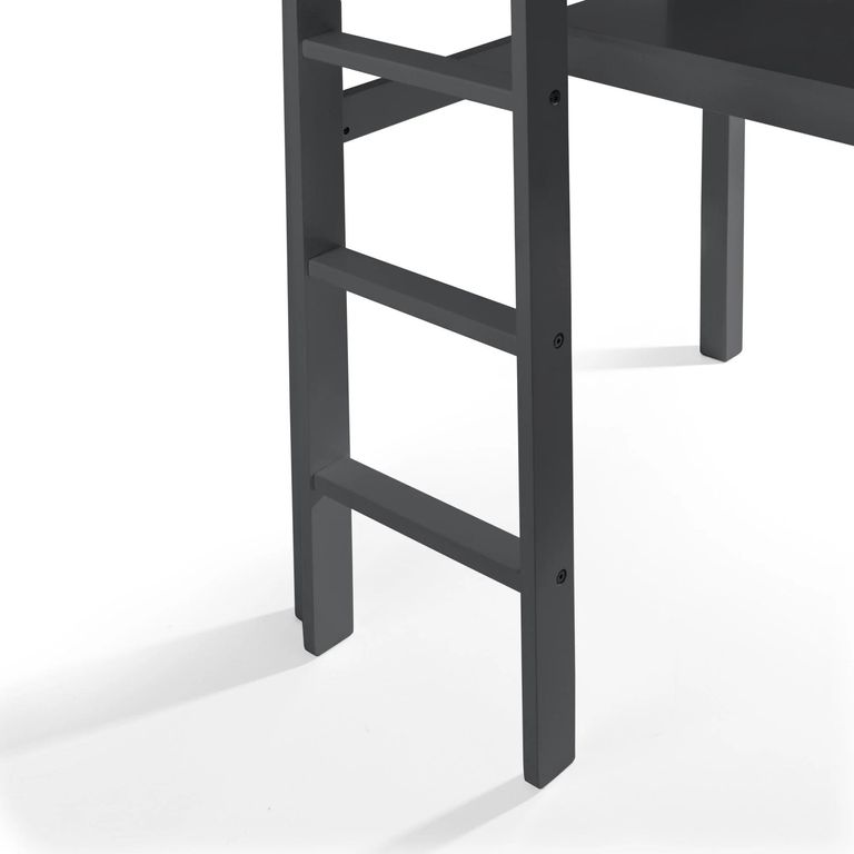 Titan Highsleeper Bed - Dark Grey