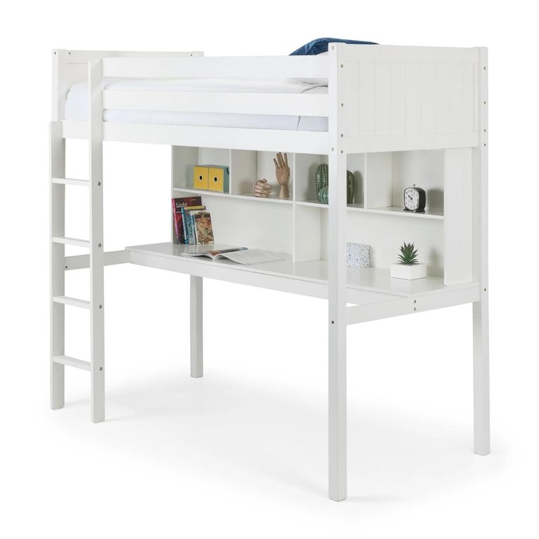 Titan Highsleeper Bed - White