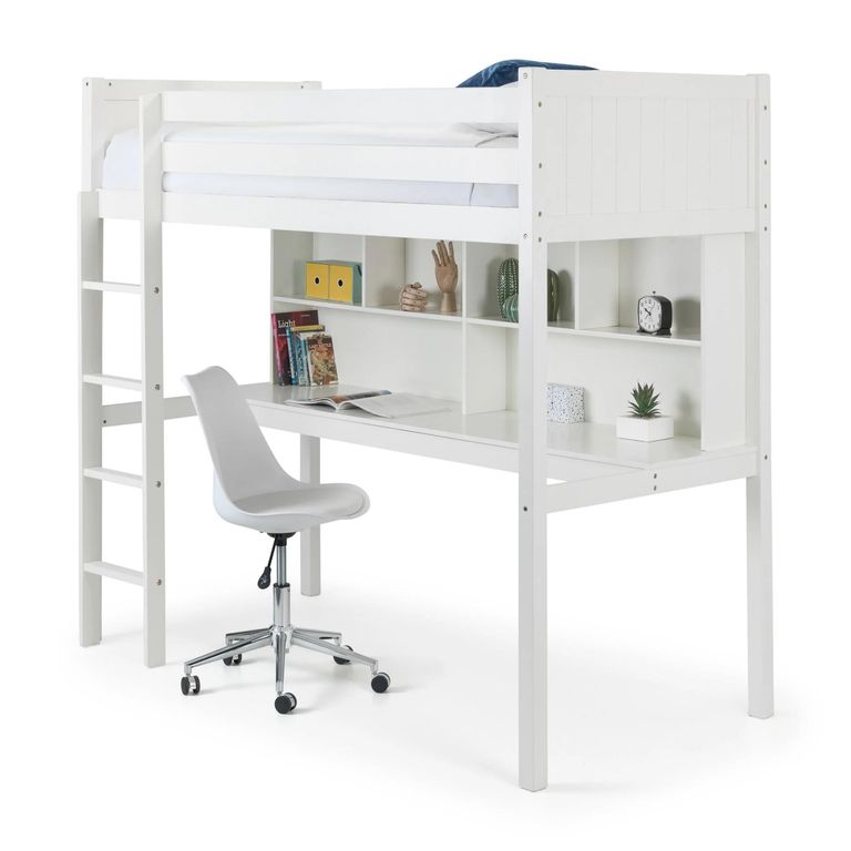 Titan Highsleeper Bed - White