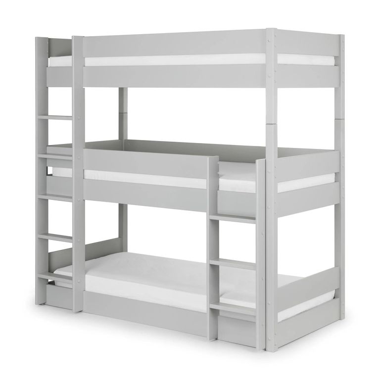 Trio Bunk Bed - 3 Level - Grey