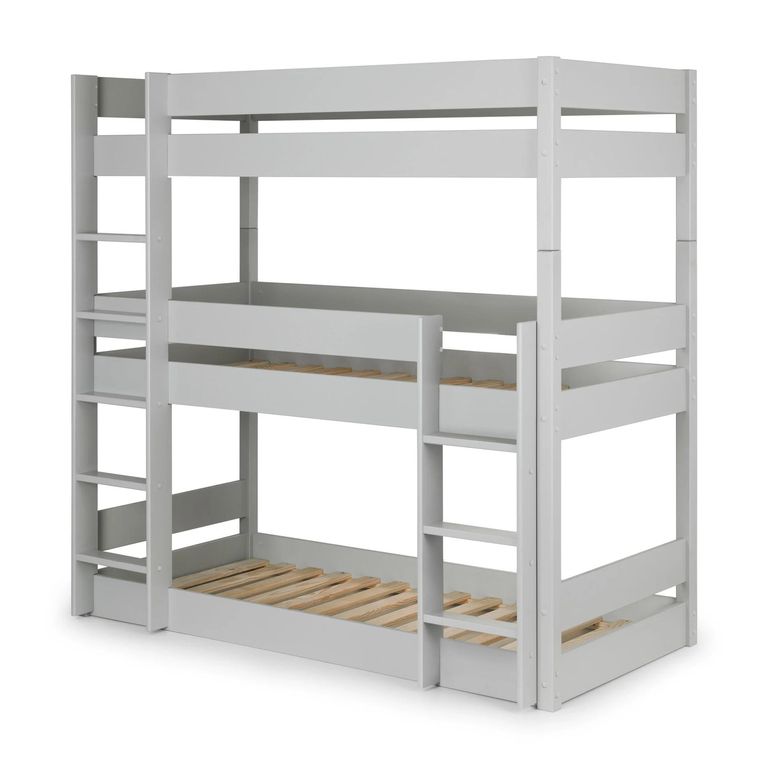 Trio Bunk Bed - 3 Level - Grey