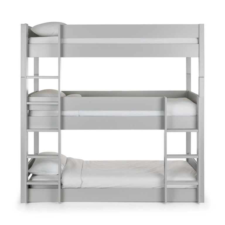 Trio Bunk Bed - 3 Level - Grey