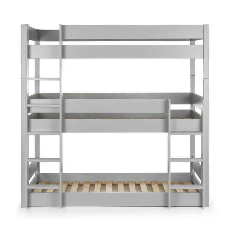 Trio Bunk Bed - 3 Level - Grey