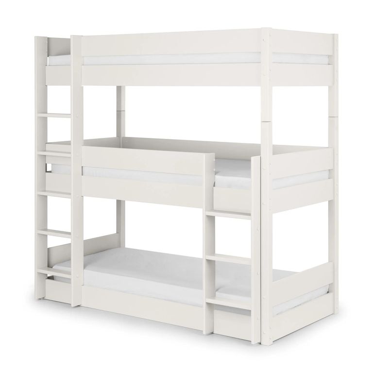 Trio Bunk Bed - 3 Level - White