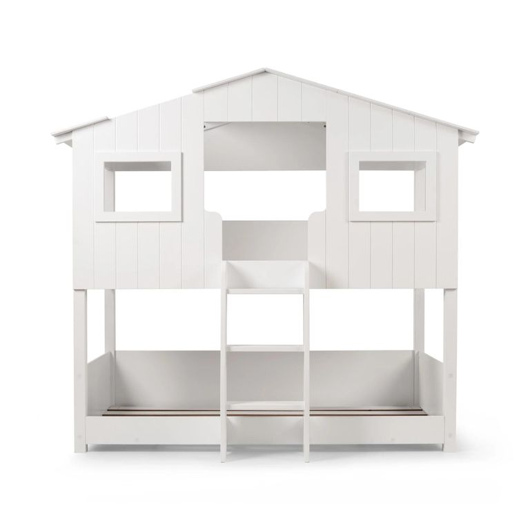 Willow Treehouse Bunk Bed - White