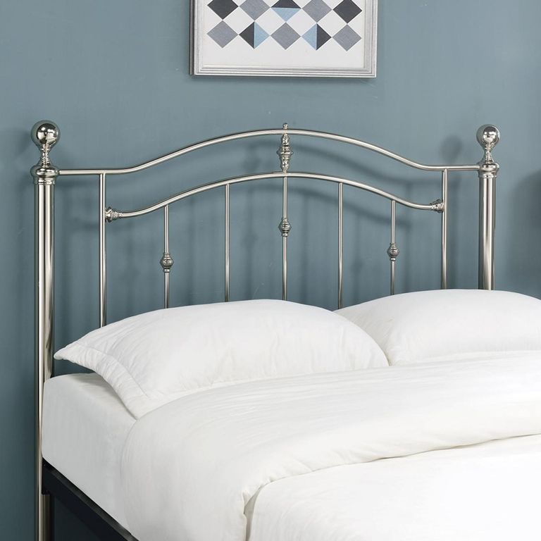 Camas Chrome Metal Bed - Sizes Available