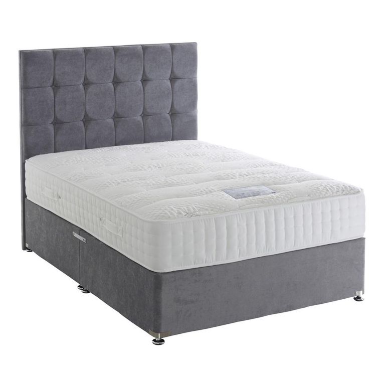 Thermacool Tencel Deluxe Divan Bed - 2000 Pocket Spring - Platform Top - Sizes Available
