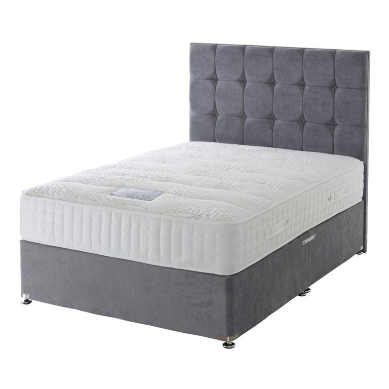 Thermacool Tencel Deluxe Divan Bed - 2000 Pocket Spring - Platform Top - Sizes Available