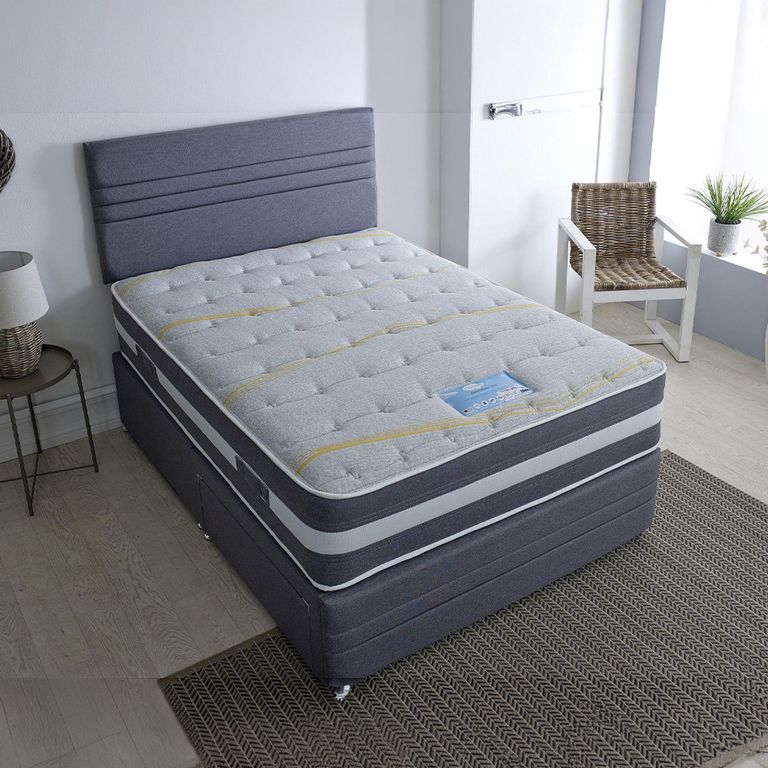 Firm Edge Cloud Lite Splendour Divan Bed - 2500 Platform Top - Sizes Available