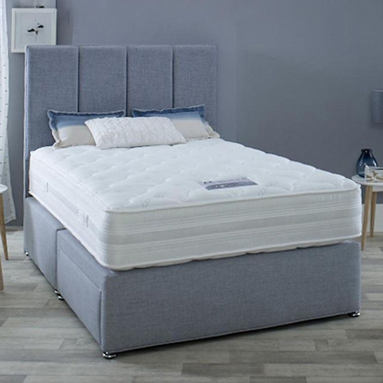 Climate Control 1000 Pocket Spring Divan Bed - 1000 Platform Top - Sizes Available