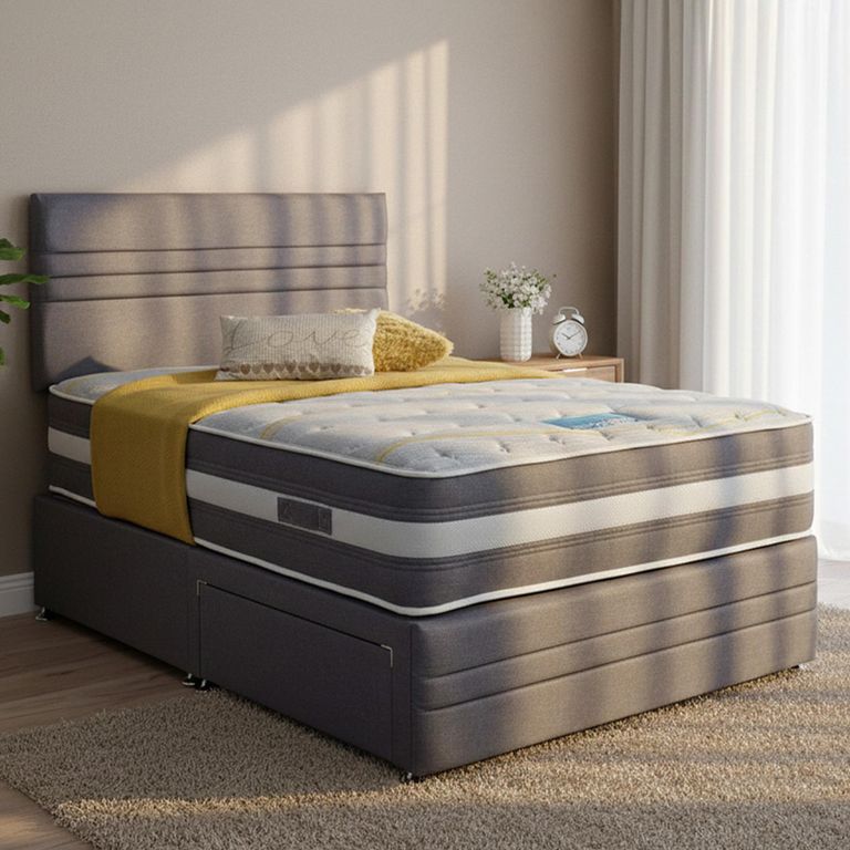 Firm Edge Cloud Lite Opulence Divan Bed - 1500 Platform Top - Sizes Available