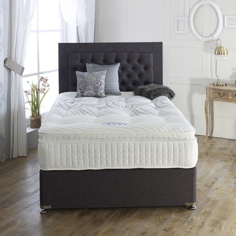 Sicily Pillow Divan Bed - 2000 Platform Top - Sizes Available