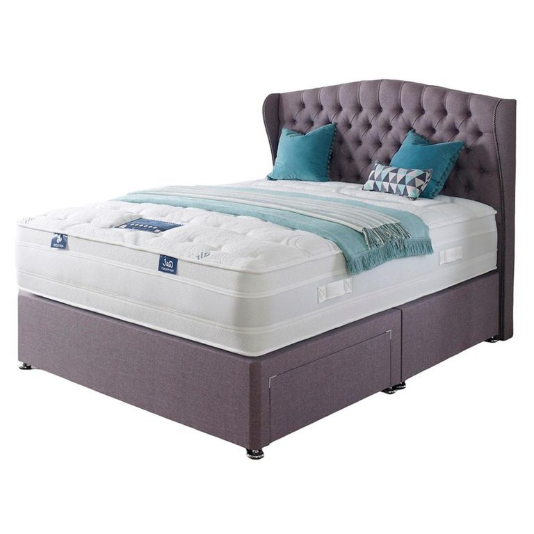 Air Flow Gel Divan Bed - 1000 Platform Top - Sizes Available