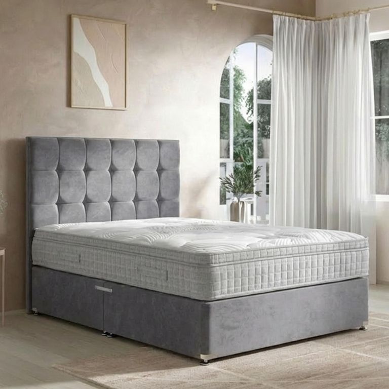 Savoy Divan Bed - 1000 Pocket Spring - Platform Top - Sizes Available