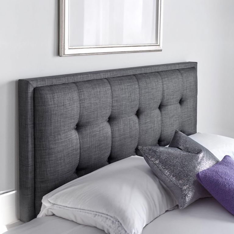 Falstone Ottoman Storage Bed - Pendle Slate Fabric - Sizes Available
