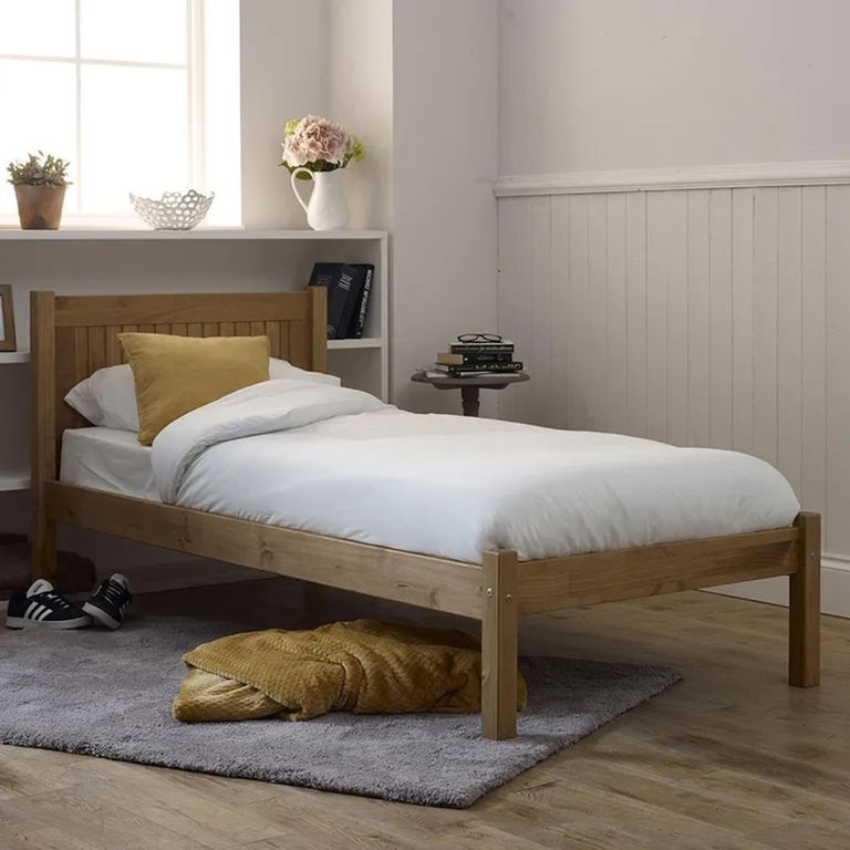 Clearance - Cape Honeycomb Bed - 3ft Single - Wooden - FSS16567