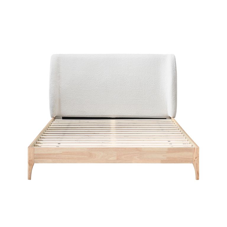Halfden Bed - White - 5ft King Size