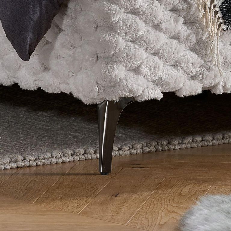 Tilly Bed - White Fabric - Sizes Available