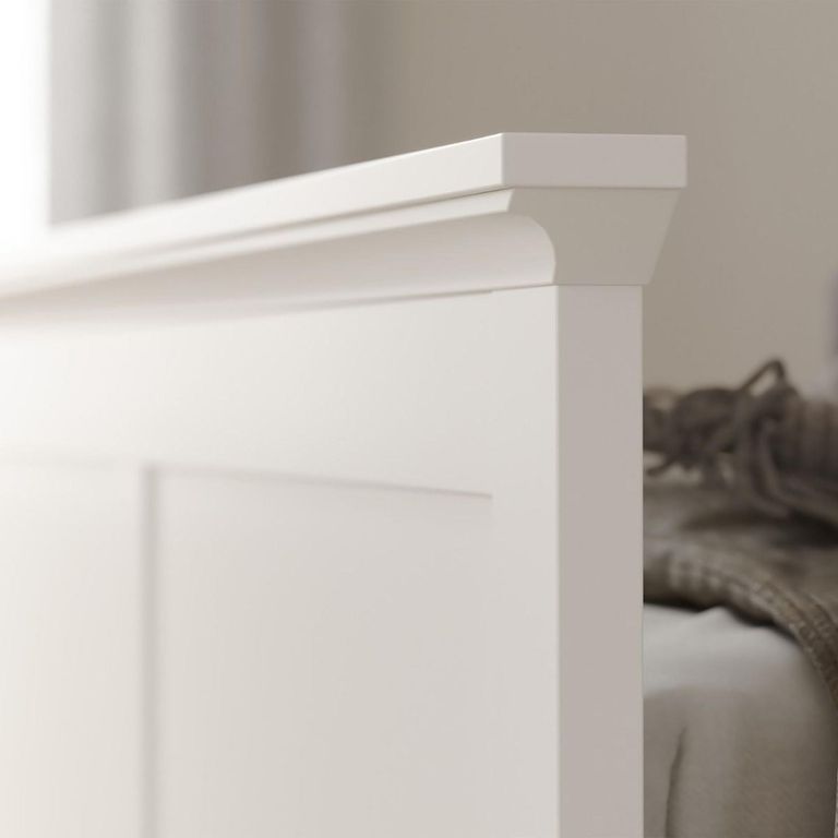 Paris Bed - 3ft Single - White