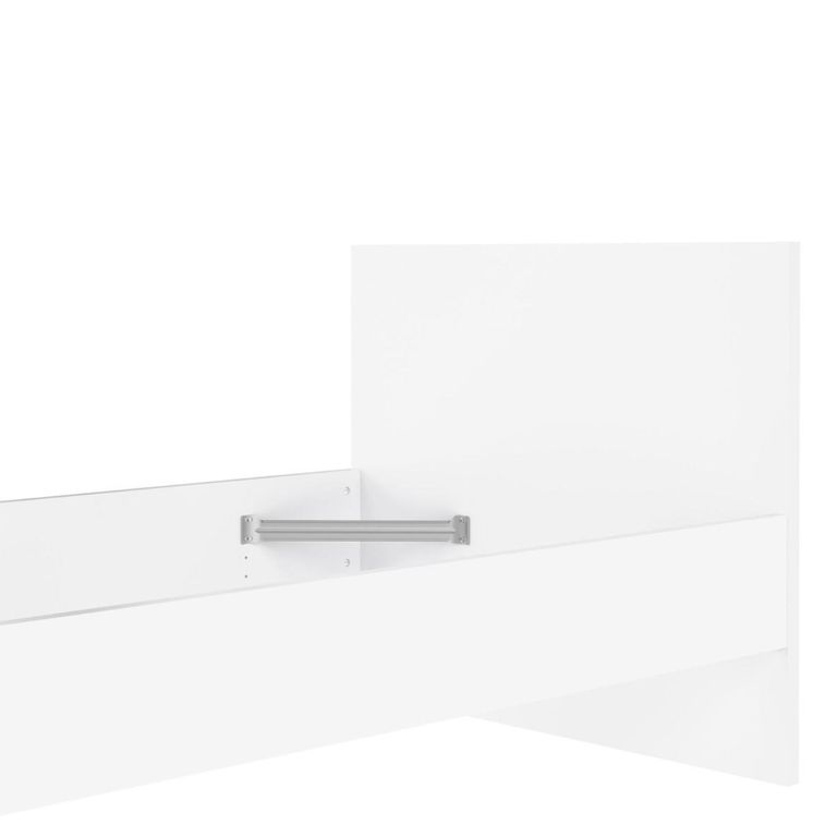 Naia Bed - 3ft Single - White Gloss