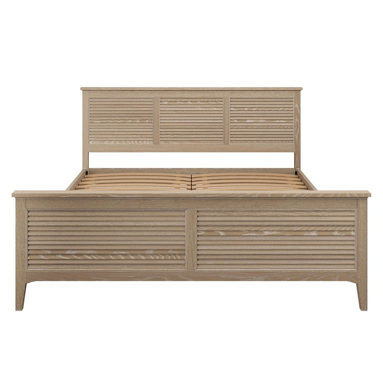 Ennis Bed - Natural Matt Lacquered - Variation Available