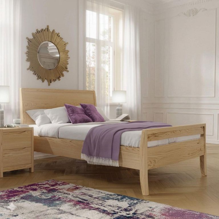 Stockholm Bed - Oak - Variation Available