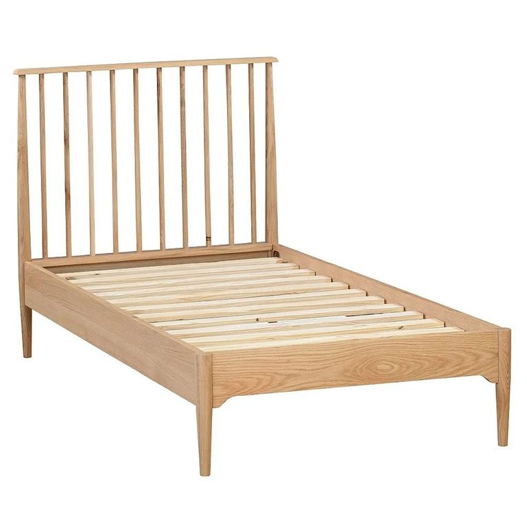 Jenson Oak Bed - Slatted - Sizes Available