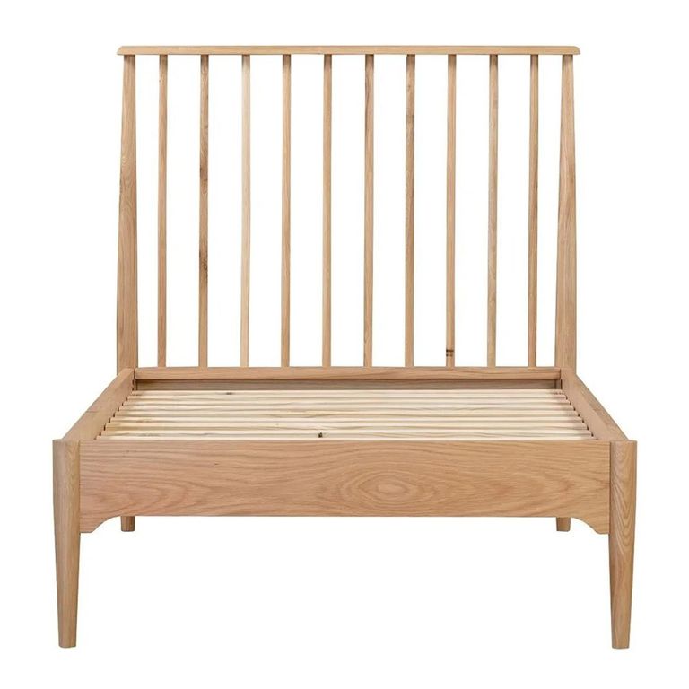 Jenson Oak Bed - Slatted - Sizes Available