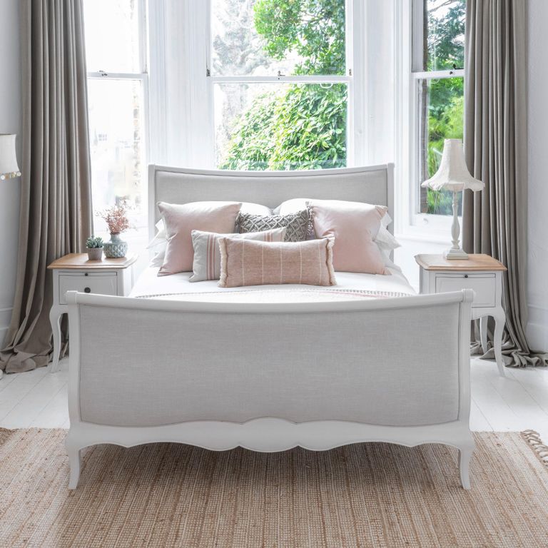 Amelie Bed - White - Sizes Available