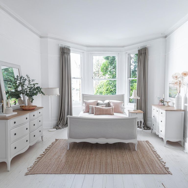 Amelie Bed - White - Sizes Available
