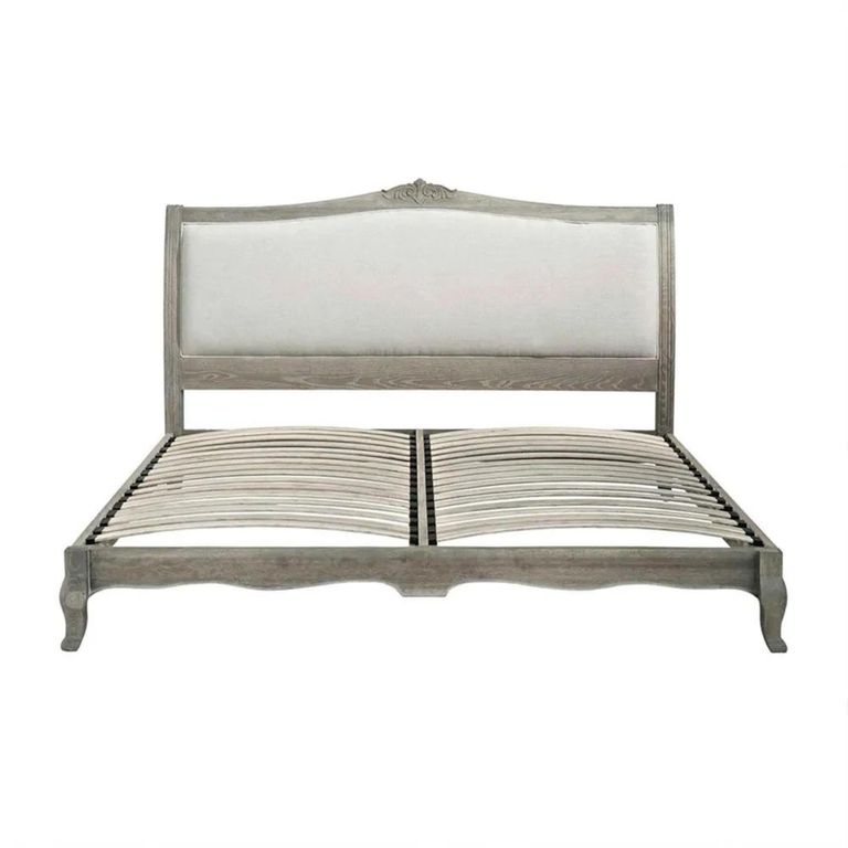 Camille Low Foot End Bed - Grey Oak - Sizes Available