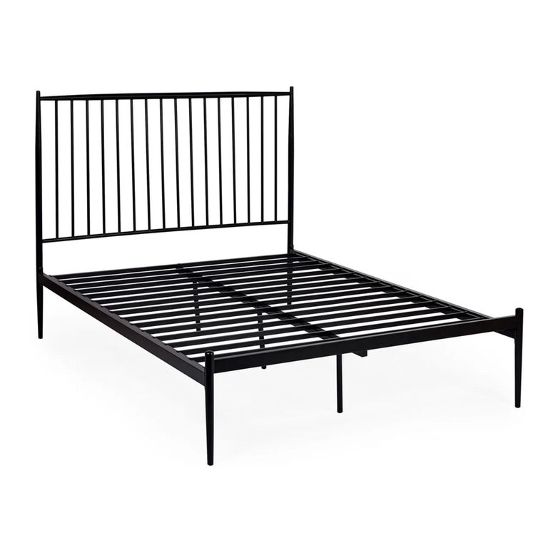 Floyd Spindle Bed - Black - Metal - Sizes Available