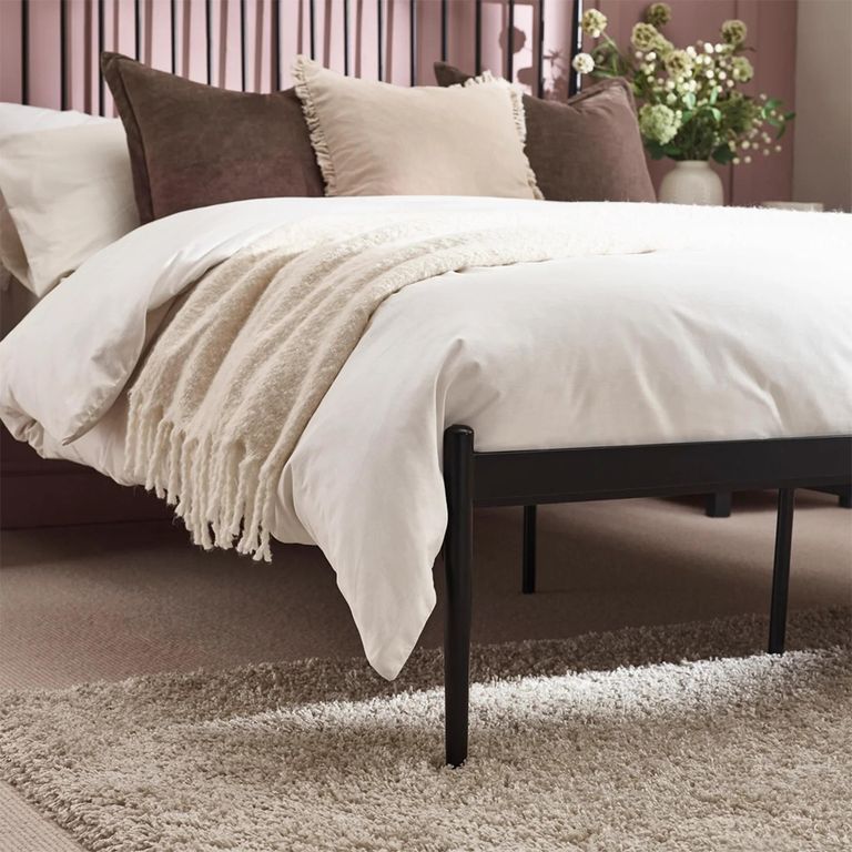 Floyd Spindle Bed - Black - Metal - Sizes Available