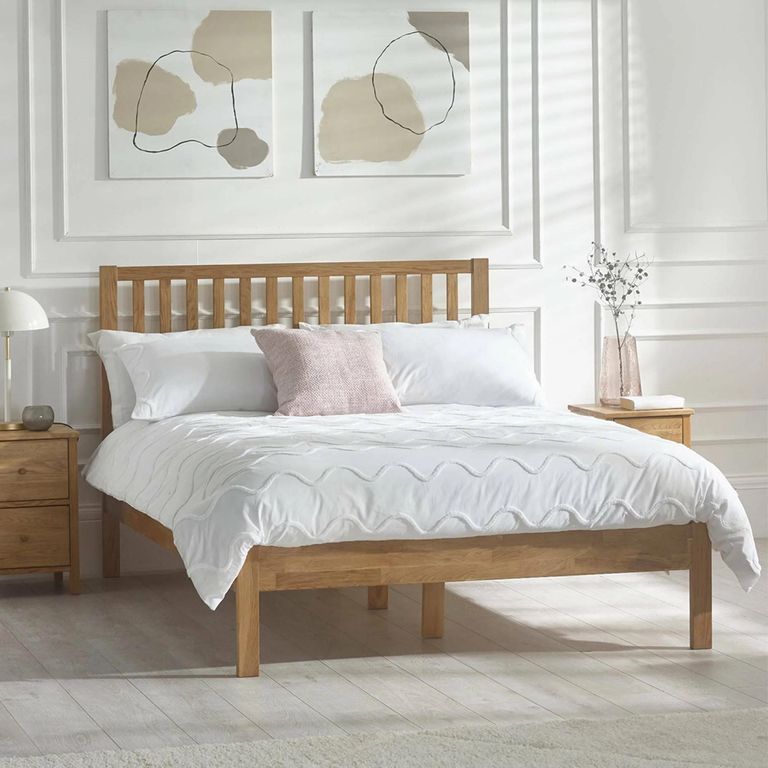 Coxmoor Bed - Natural - Oak - Sizes Available