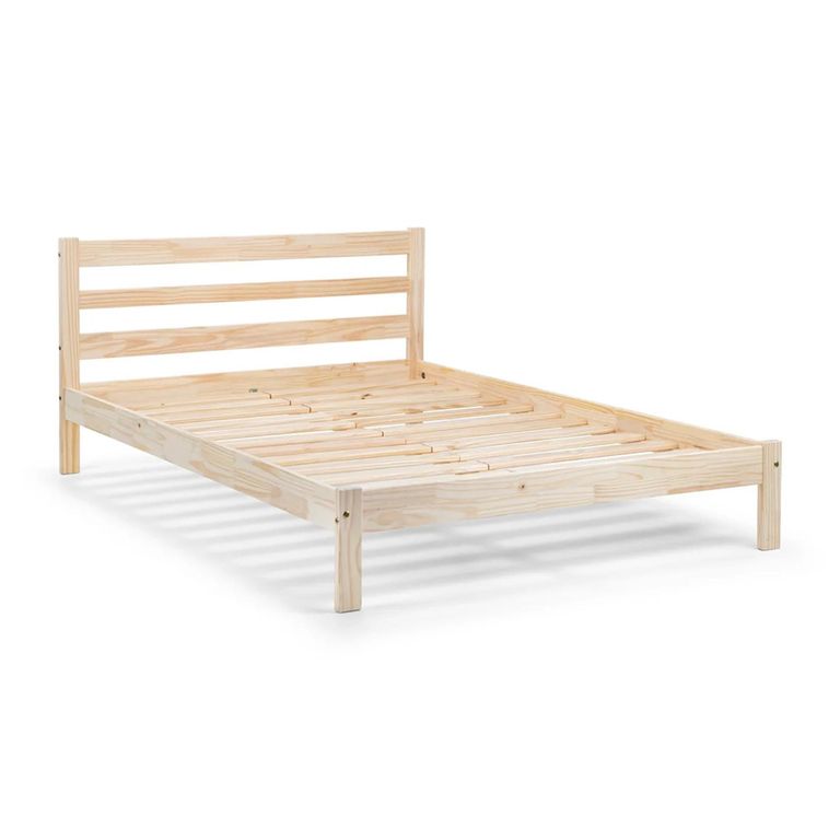 Sami Bed - 4ft 6in Double - Natural - Pine