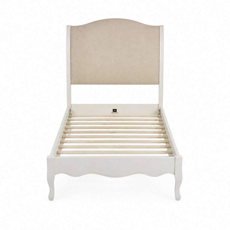 Camille Bed - French Style - Ivory - Sizes Available