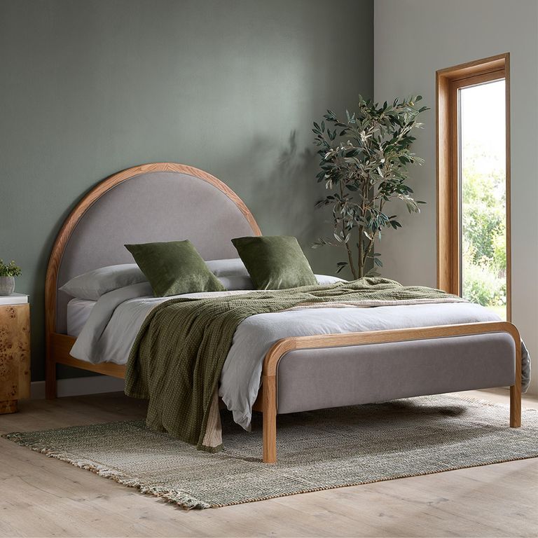 Liana Oak Bed - Sizes Available