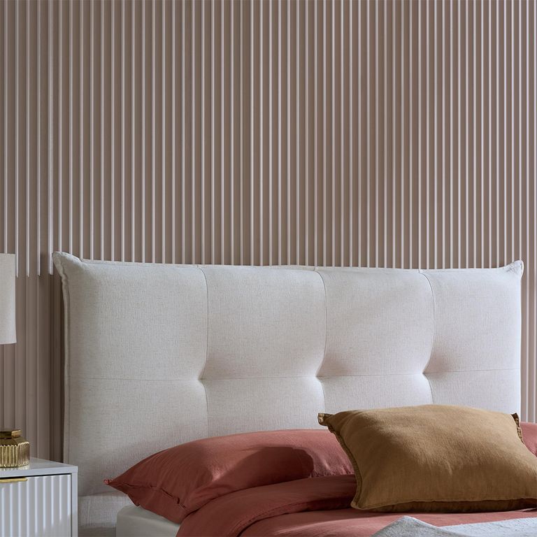 Haven Ottoman Storage Bed - White - Fabric - Sizes Available