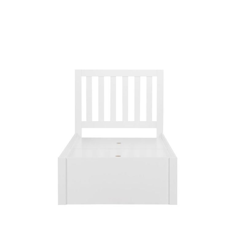 Appleby Kids Slatted Bed - White