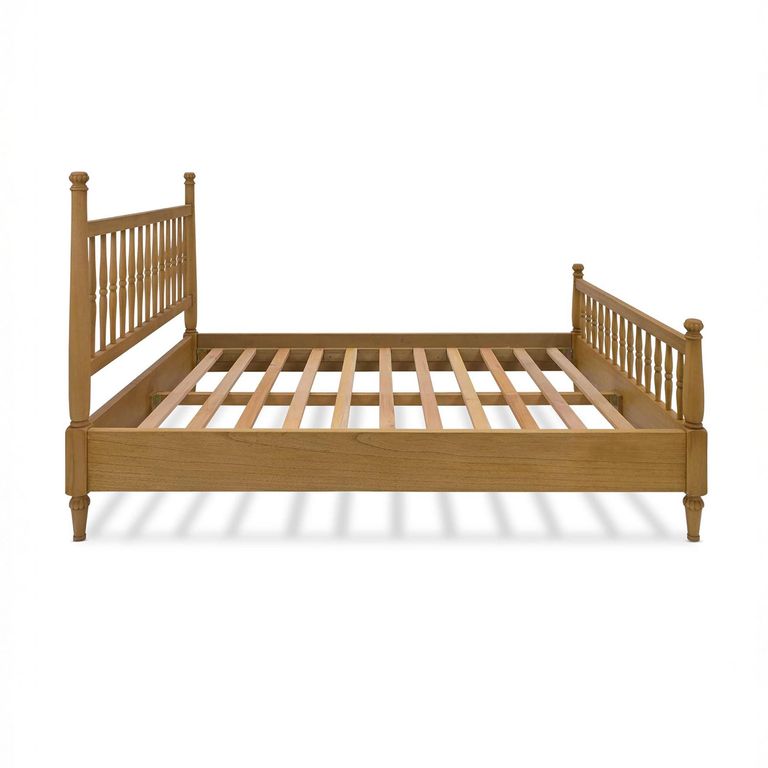 Barton King Bed Natural Wood
