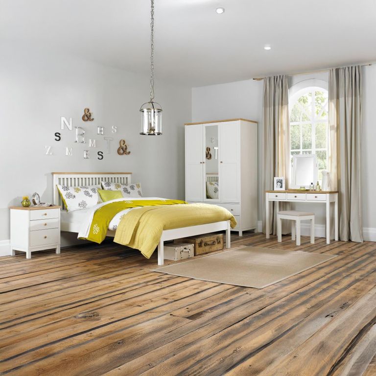 Atlanta Two Tone Bed - High Footend - 5ft King Size