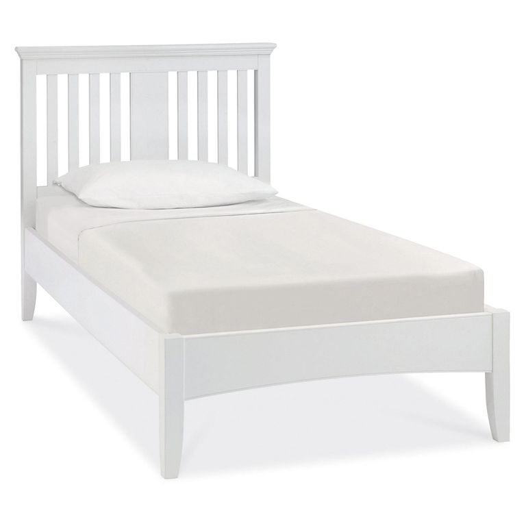 Hampstead White Bedstead - Sizes Available