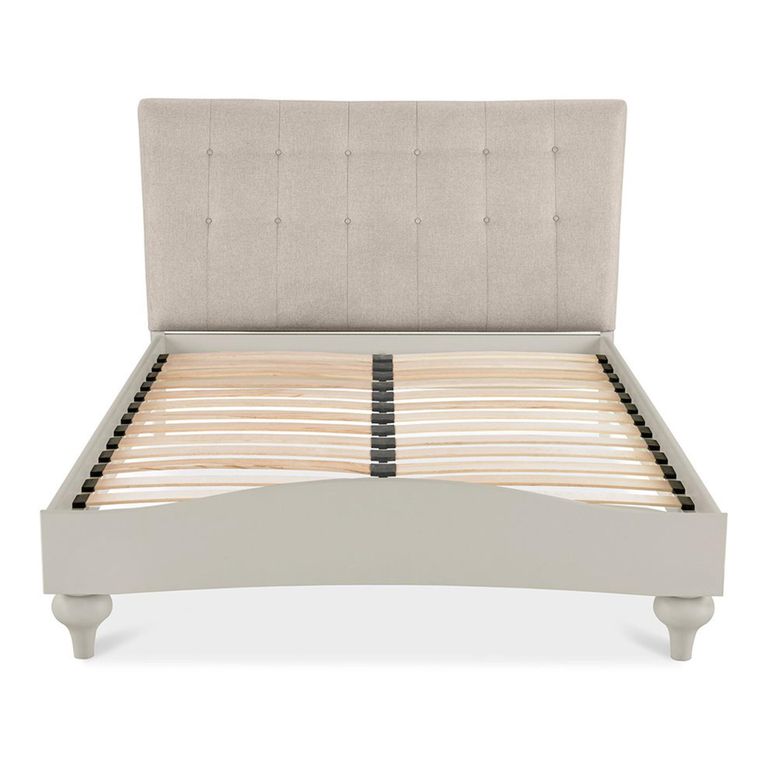 Montreux Bed - 5ft King Size - Urban Grey Fabric